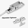 Uenhoy 10 Pcs Solid Brass Cabinet Door Catch, Dual Ball