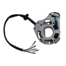 shamofeng 2 Coil Stator Ignition Magneto Plate for 50cc 70cc 90cc 110cc 125cc Chinese ATV Quad Dirt Bike Taotao Sunl JCL