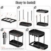 Ukeetap Multi-Purpose Pull-Out Storage Organizers, Under Sink/Cabinet Organizers and Storage
