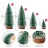 Mini Christmas Trees Christmas Decor Artificial Christmas Decorations with 4