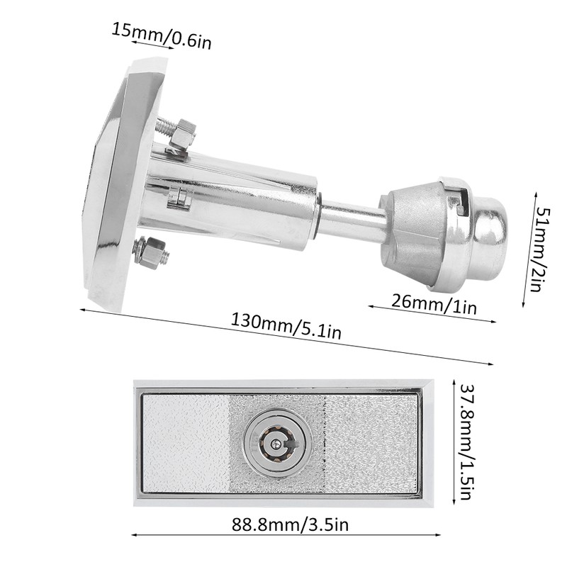 Universal Vending Machine Lock Zinc Alloy Safe Box Cabinet Machine
