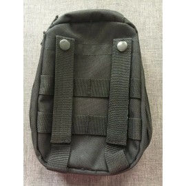 Rothco Molle Tactical Black Pouch for First Aid Kit Bag