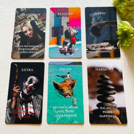 Qcsdckot What's The News? Situations Oracle Cards, Tarot Cards for Beginners, Oracle Deck Used for Love, Career and Life Relationships