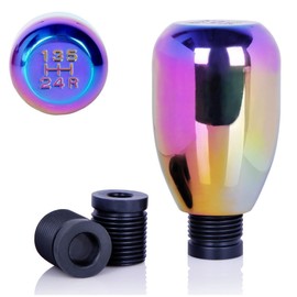 Szmsmy Universal Multicolor Aluminum Manual Gear Stick Shift Knob 5 Speed