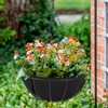 HKZ Hanging Planter Basket Liners - 4 Pack 12 Inch