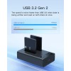 Inateck USB 3.2 Gen 2 Hard Drive Docking Station 2.5"