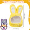 Funmo Pack of 2 Pet Rabbit Ear Hat Cat Dog