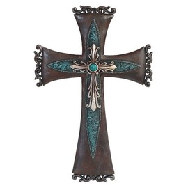 15 3/4" high Decorative Cross Wall Decor Ornament Home Decor Unique Gift