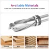 SpeTool Top Bearing Compression Flush Trim Router Bit 1/2" Shank