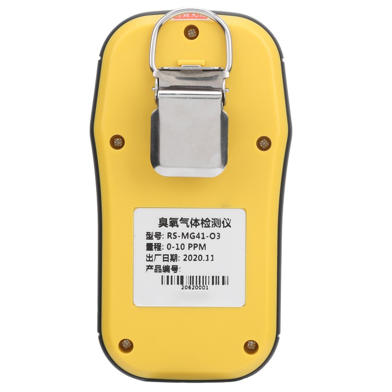 Ozone Detector Rechargeable O3 Gas Concentration Tester Portable Handheld