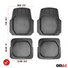 OMAC Semi-Custom fit Floor Mats Liner All Weather for Honda