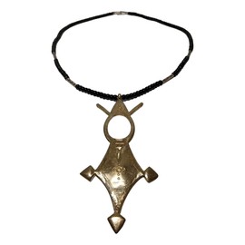 Handcrafted African Tuareg Berber Cross Necklace Ethnic Tribal African Jewelry