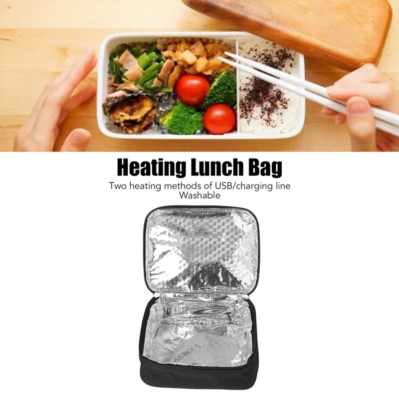 Portable Oven Bag 5V 2A USB Interface Auto Thermal Insulation