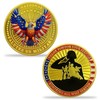 AtSKnSK Military Challenge Coin Veteran Coin
