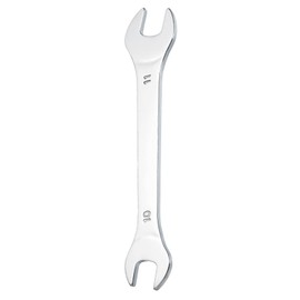 sourcing map Super Thin Open End spanners Metric, 10mm x 11mm, Slim Chrome-Vanadium Steel Wrench Tool for Tight Spaces Repair