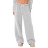 HeSaYep Women's Fleece Lined Sweatpants Wide Leg Baggy High Waisted