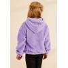 GAMISOTE Kids Girl's Fuzzy Hoodies Warm Loose Button Down Pullover