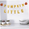 STOBAZA 3 Sets Little Pumpkin Banner Thanksgiving Decor Pumpkin Pattern