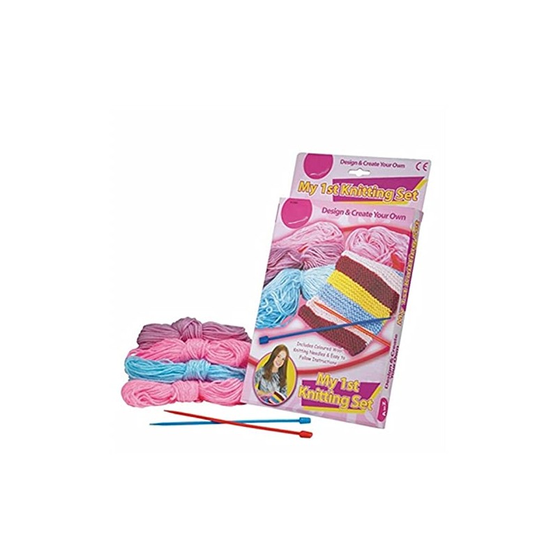 M1SS My 1st Knitting Set, Design and Create Your Own,