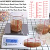High Borosilicate Glass Measuring Cup Set-V-Shaped Spout，Includes 250ml(8OZ), 500ml(16OZ), and