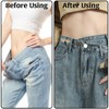 16Pcs Jean Button Waist Tightener for Loose Pants, Adjustable Detachable