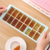 1 piece Nuvalu Plastic 16-Cavity Ice Cube Tray With Lid