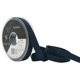 Berisfords 9425-NY-13 13 mm Kick Tape, Navy
