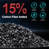AMOLEN Carbon Fiber PLA Filament 1.75mm Bundle, Multicolor Lightweight &