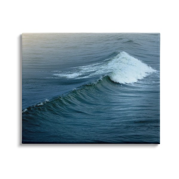 Stupell Industries White Cap Beach Tide Incoming Wave Tranquil Waters,