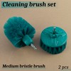AERZETIX - C77144 - Set of 2 Rotating Cleaning Brushes