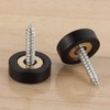 20 PCS Screw Covers Caps (Solid Brass Construction) Mirror Screws