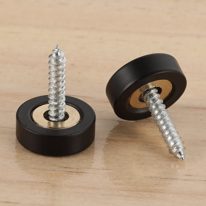 20 PCS Screw Covers Caps (Solid Brass Construction) Mirror Screws