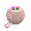 Hama Bluetooth® Ball Shape Speaker 5 Light Modes 5W Pink