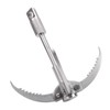 Dilwe Foldable Grappling Hook, 4 Claws, 500KG, SUS304 Stainless Steel,