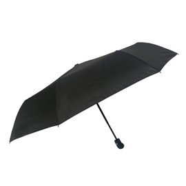 SMATI Umbrella Pocket Umbrella Stormproof – Automatic Open/Close, Compact, Windproof, Stable – 8 Fibreglass Ribs, black, Folding umbrella