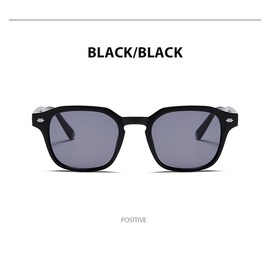 Feisedy B1212 Sunglasses, UV400, UV Protection, Fashionable, Unisex, For Driving, Travel, Fishing, Baseball, Cycling, Golf, black frame gray lens