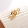 Stainless Steel Letters MVP Pin, MVP Chenille Lapel Pin Button