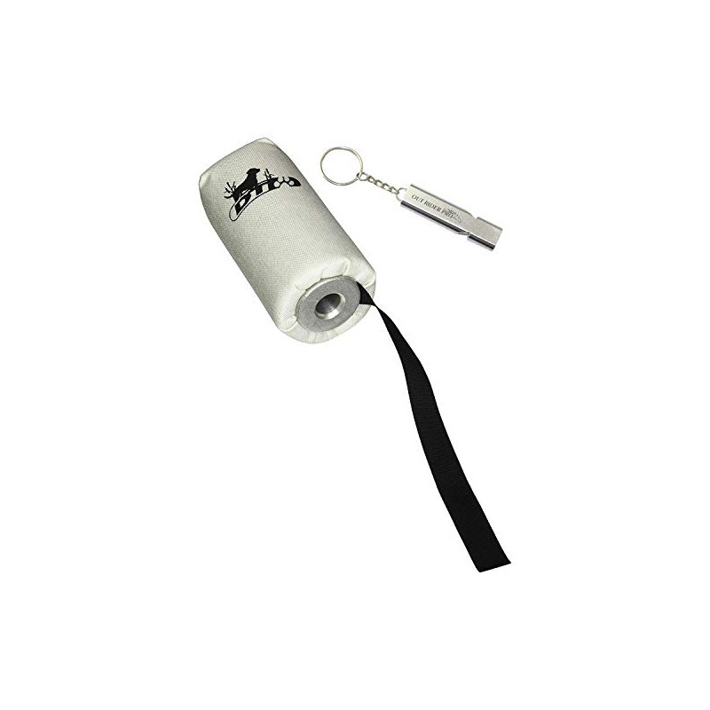 D.T. Systems Super-Pro Dog Training Launcher Dummy, Bright White with