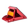 Set of 2 Mini Folding Wheel Chocks 1000 kg Red
