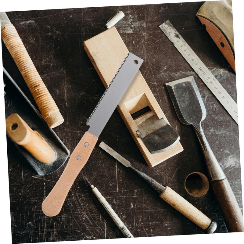 TEHAUX Backpacking Saw Portable Wood Cutting Tool Sharp Fine Teeth