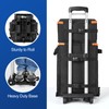 Odoland 72 Cans Soft Cooler with Wheels and Handle Collapsible