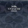 Coach Cap13 SV/D9 (Dark Denim) Women's Bifold Wallet, Signature Snap