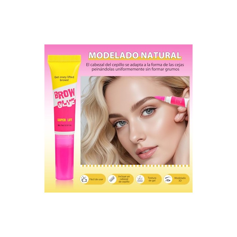 Professional Makeup Gel de Cejas, The Brow Glue, Estilizador de