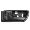 TRQ Left Interior Door Handle Black Drivers Side Compatible with