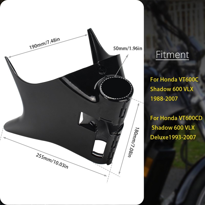 GIDIBII Motorcycle Fairing Kits Compatible with Honda VT600C VT600CD Shadow