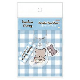 Sunstar Stationery Koala Diary Key Holder, 3 Layers Acrylic Picture Diary, S8345570