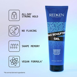 Redken Hardwear 16 Super Strong Gel Unisex, 8.5 Ounce