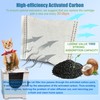 12 Pack Replacement Charcoal Filters for Modkat Flip Cat Litter
