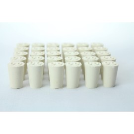 Rubber Stopper, 00, Pack of 30