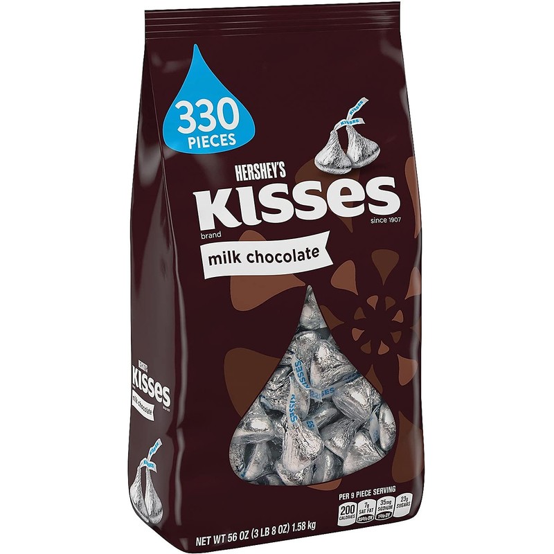 Hershey's Milk Chocolate Kisses, 56 Oz.